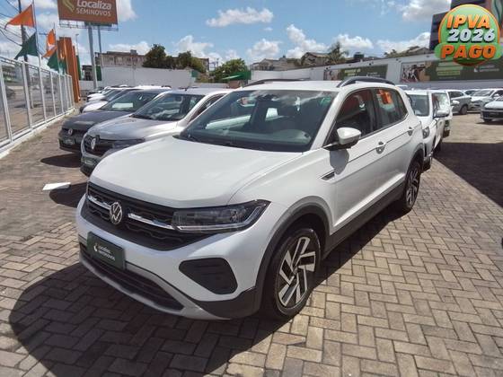 VOLKSWAGEN T-CROSS 1.0 200 TSI TOTAL FLEX COMFORTLINE AUTOMÁTICO VOLKSWAGEN T-CROSS 1.0 200 TSI TOTAL FLEX COMFORTLINE AUTOMÁTICO